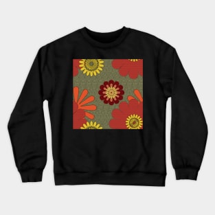 Rusty Blooms Crewneck Sweatshirt